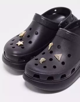 Crocs унисекс jibbitz золотые значки 5 шт. в упаковке