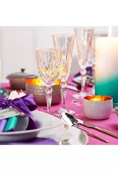 CRYSTAL CLUB 6x бокалов для белого вина из хрусталя 210мл BUTLERS, прозрачный