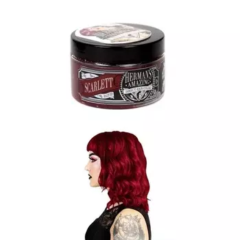 Цветная полуперманентная краска для волос Scarlett Rouge Herman's Amazing Direct Hair