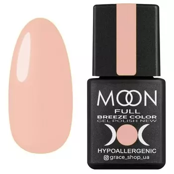 Цветной гибридный лак Moon Full Breeze № 404, 8 мл