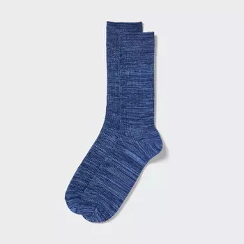 Цветные носки Uniqlo, синий