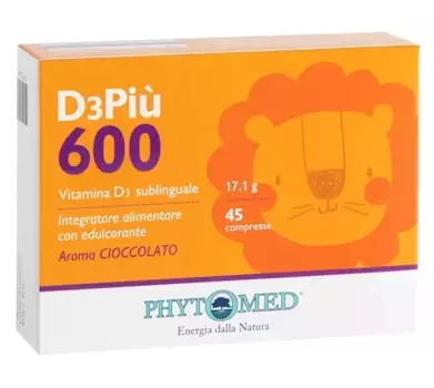 D3Piu 600 45 сублингвальных таблеток