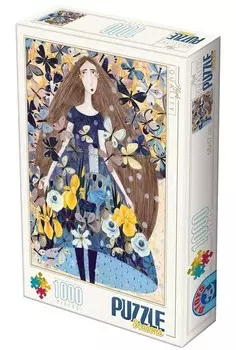 D-Toys, пазл, Андреа Курти, Four Seasons - Spring, 1000 шт.