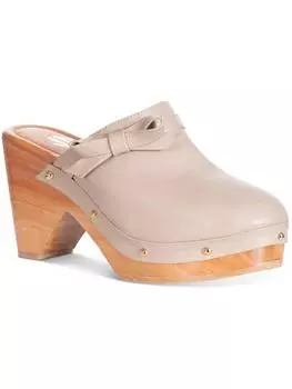 DAILY CLOG Женские кожаные сандалии Slip On Silvia Cobos, цвет tan