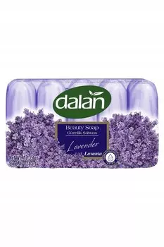 DALAN Lavender - лавандовое мыло в кубиках - 5 шт Inna marka