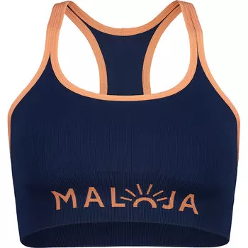 Дамы Симона М Спортивный бюстгальтер Maloja, синий