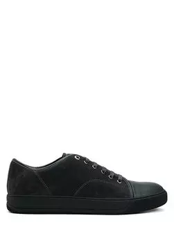Dbb1 мужские кожаные кроссовки Lanvin, серый