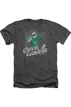 DC Comics Ring Rays Adult Heather Tee / Футболка Gildan, цвет charcoal