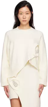 Деконструированный свитер Off-White Feng Chen Wang