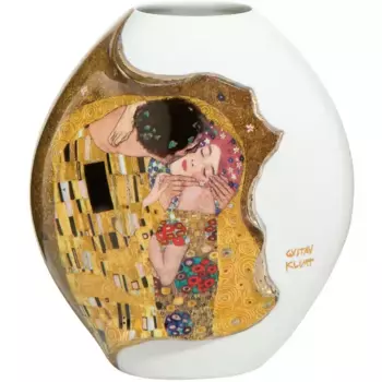 Декоративная ваза Goebel «Поцелуй», Artis Orbis Густав Климт, цвет bunt