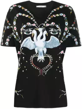 Декорированная футболка Givenchy, черный