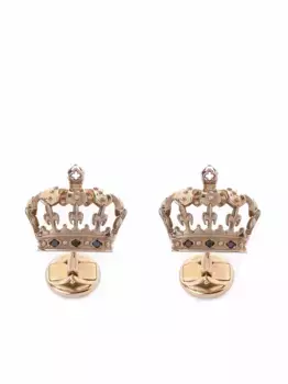 Декорированные запонки DOLCE & GABBANA, золотой