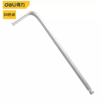 Deli Deli Шестигранный ключ с удлиненной шаровой головкой, 30 предметов, 5 мм DL3305