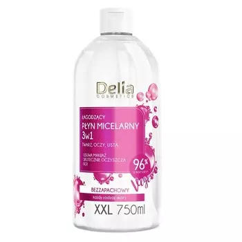 Delia, Успокаивающий мицеллярный флюид 3в1, 750мл
