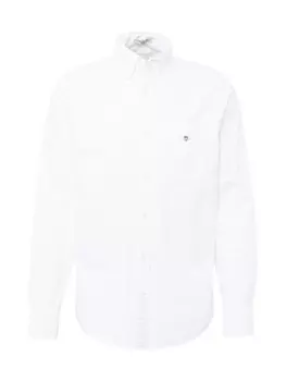 Деловая рубашка стандартного кроя Gant, белый