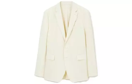 Деловой костюм мужской белый Burberry, белый