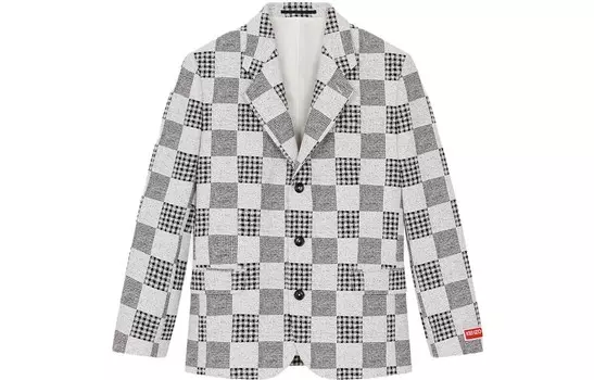 Деловой костюм мужской серый Kenzo, серый