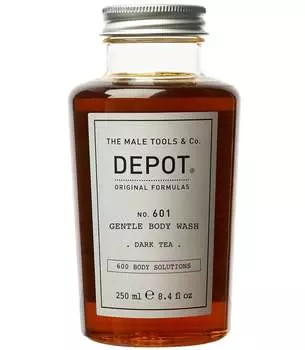 Depot 601, Нежно очищающий гель для душа с ароматом черного чая, 250 мл