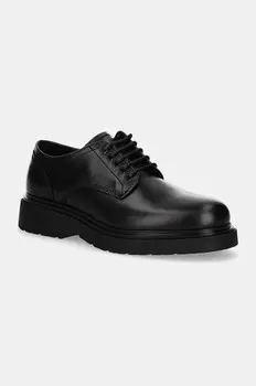 ДЕРБИ LTH кожаные туфли Calvin Klein, черный