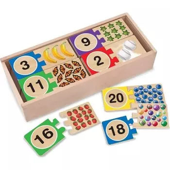 Деревянная головоломка Melissa&Doug с числами