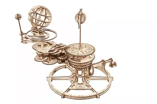 Деревянный механический 3D-пазл Tellurium Ugears