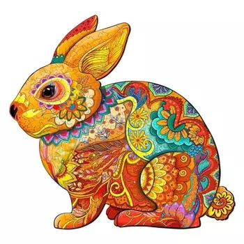 Деревянный пазл Happy Rabbit S Moments