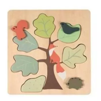 Деревянный пазл Lisek Egmont Toys