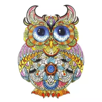 Деревянный пазл Lovely Owl XL Moments