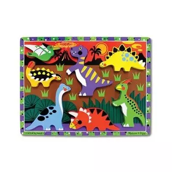 Деревянный пазл Melissa&Doug Динозавры