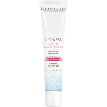 Dermedic Redness ночной крем для лица против морщин, 40 мл