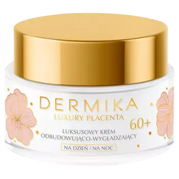 Dermika Luxury Placenta разглаживающий крем для лица 60+, 50 мл