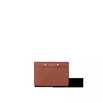 Держатель карты Louis Vuitton, коричневый