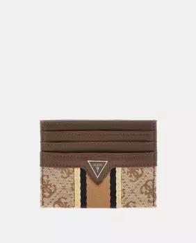 Держатель карты Peony Madrid для мужчин Guess, коричневый