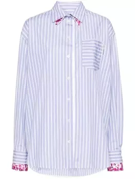DES PHEMMES рубашка Oversized B-Up, синий