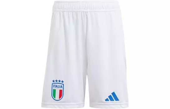 Дети Шорты Adidas, белый/синий