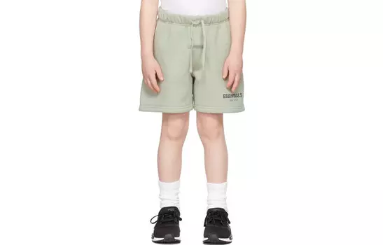 Дети Шорты Fear Of God Essentials, зеленый