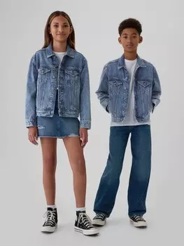 Детская джинсовая куртка Gap, синий