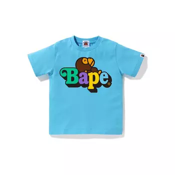 Детская футболка A Bathing Ape, белый