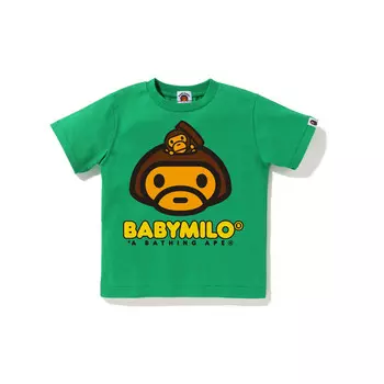 Детская футболка A Bathing Ape, белый