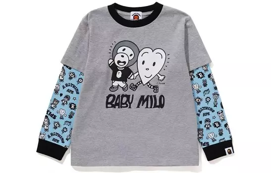 Детская футболка A Bathing Ape, белый