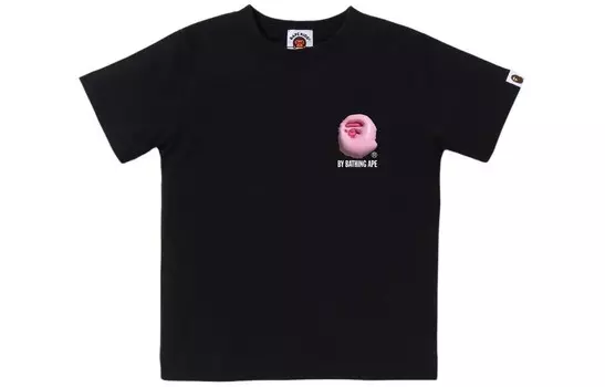 Детская футболка A Bathing Ape, белый/зеленый