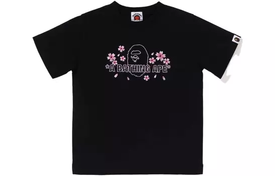 Детская футболка A Bathing Ape, черный