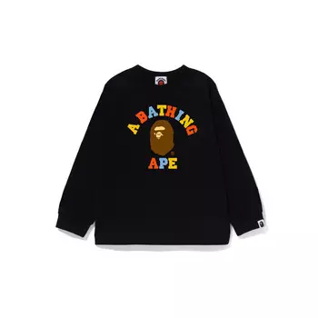 Детская футболка A Bathing Ape, черный