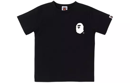 Детская футболка A Bathing Ape, черный