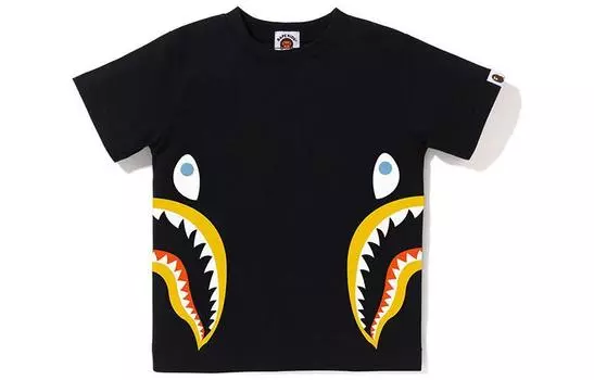 Детская футболка A Bathing Ape, черный