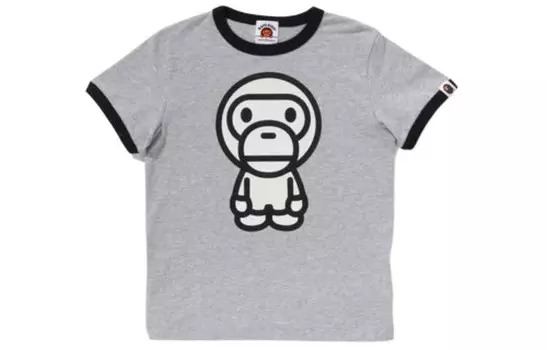 Детская футболка A Bathing Ape, черный