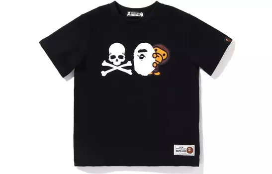 Детская футболка A Bathing Ape, черный