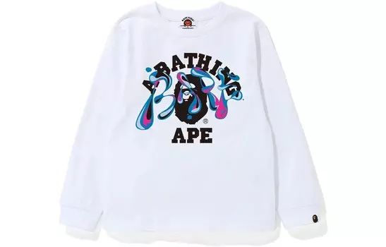 Детская футболка A Bathing Ape, черный