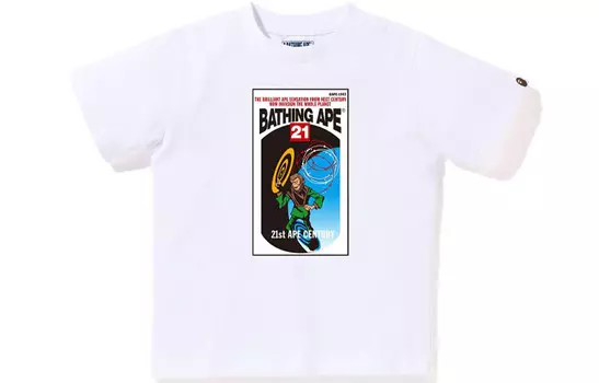 Детская футболка A Bathing Ape, черный
