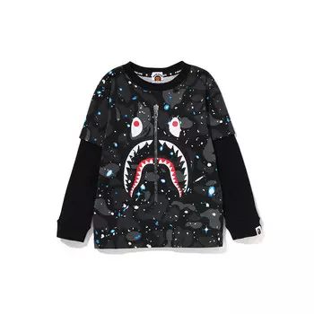 Детская футболка A Bathing Ape, черный